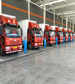 常州到四平物流公司车辆展示